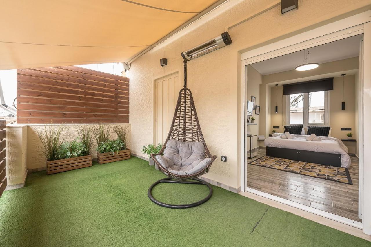 Апартаменты Petralona Stylish Penthouse Афины Экстерьер фото